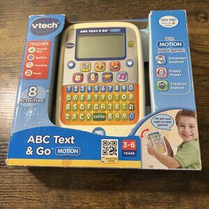 VTech ABC Text and Go Motion Phone Learning Educational Toy Game Age 3-6 NEW!!